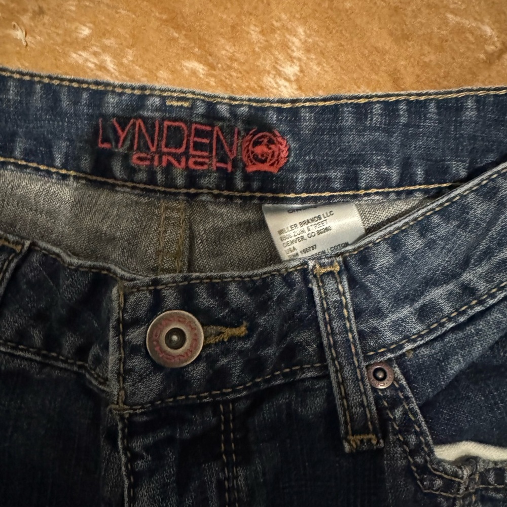 Women's Boot Cut Jeans in Deep Blue - Picture 4 of 4